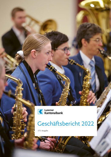 Thumbnail Luzerner Kantonalbank Annual Report 2022