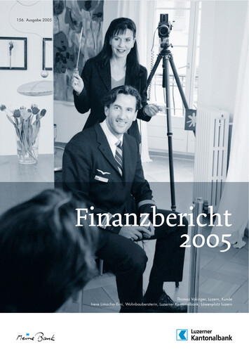 Thumbnail Luzerner Kantonalbank Financial Report 2005