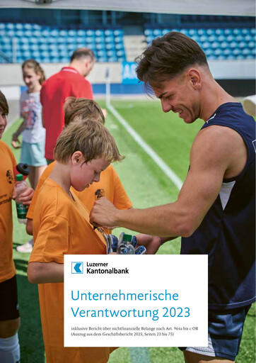 Thumbnail Luzerner Kantonalbank Sustainability Report 2023