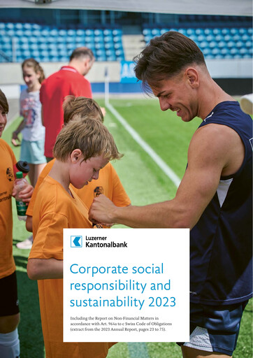 Thumbnail Luzerner Kantonalbank Sustainability Report 2023