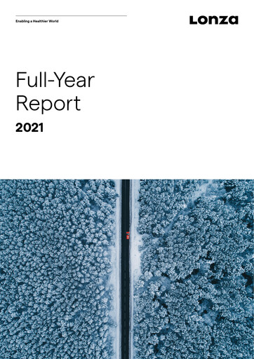 Thumbnail Lonza Financial Report 2021