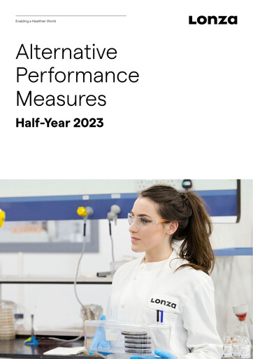 Thumbnail Lonza Financial Report 2023-h1