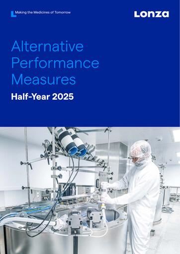 Thumbnail Lonza Financial Report 2025-h1