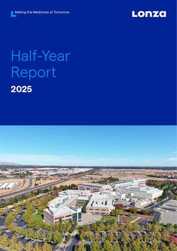 Thumbnail Lonza Half-year Report 2025-h1