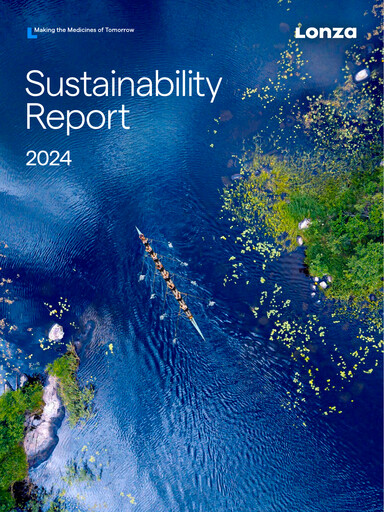 Thumbnail Lonza Sustainability Report 2024