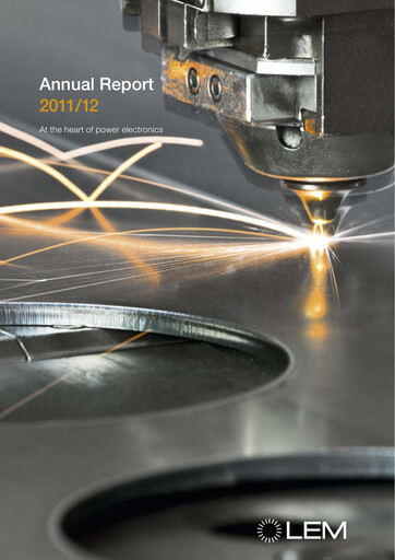 Thumbnail LEM Holding Annual Report 2011-2012