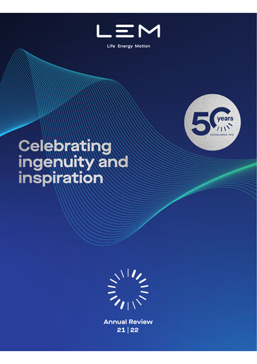 Thumbnail LEM Holding Annual Report 2021-2022