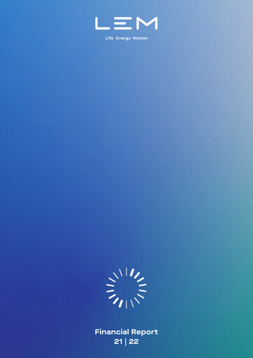 Thumbnail LEM Holding Financial Statement 2021-2022