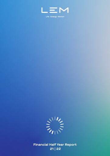 Thumbnail LEM Holding Half-year Report 2021-2022