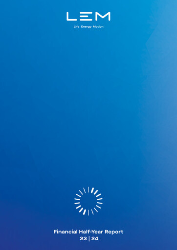 Thumbnail LEM Holding Half-year Report 2023-2024