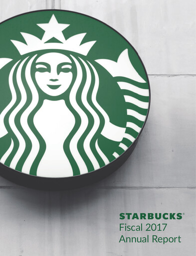 Thumbnail Starbucks Annual Report 2017