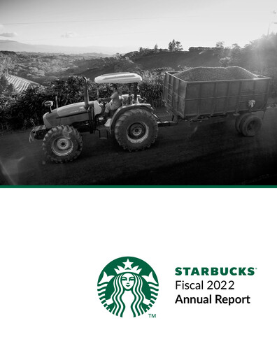 Thumbnail Starbucks Annual Report 2022