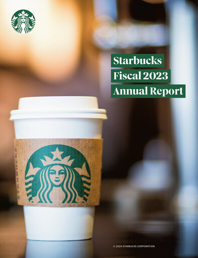 Thumbnail Starbucks Annual Report 2023