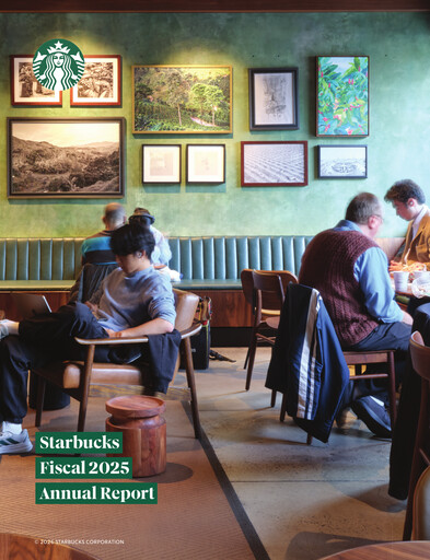 Thumbnail Starbucks Annual Report 2025