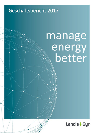 Vorschaubild Landis+Gyr Jahresbericht 2017