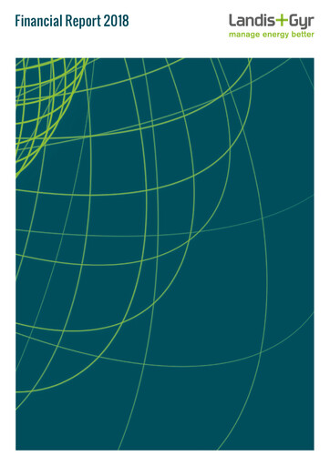 Thumbnail Landis+Gyr Financial Report 2018