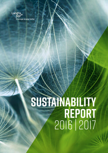 Thumbnail Landis+Gyr Sustainability Report 2016-2017