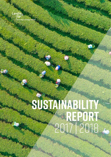 Thumbnail Landis+Gyr Sustainability Report 2017-2018