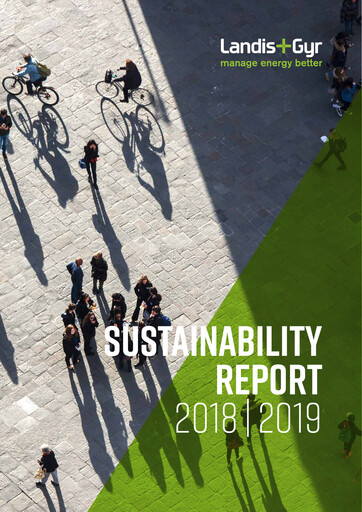 Thumbnail Landis+Gyr Sustainability Report 2018-2019