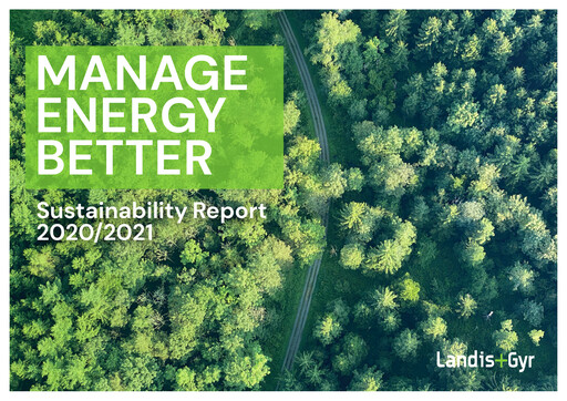 Thumbnail Landis+Gyr Sustainability Report 2020-2021