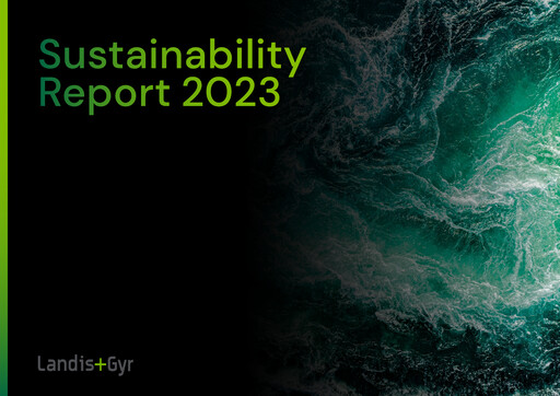 Thumbnail Landis+Gyr Sustainability Report 2022-2023
