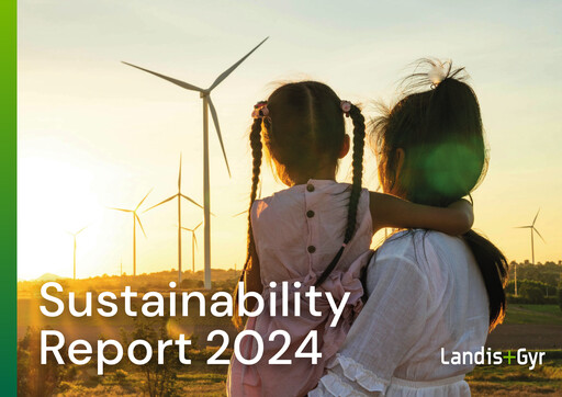 Thumbnail Landis+Gyr Sustainability Report 2023-2024