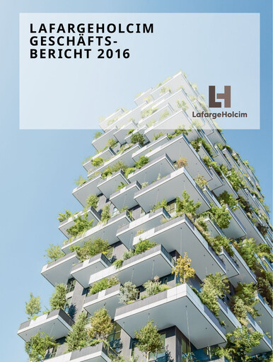 Miniature Holcim Group Rapport annuel 2016