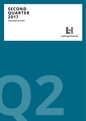 Thumbnail Holcim Group Quarterly Report 2017-q2