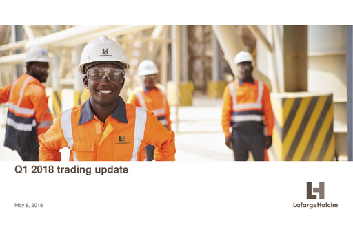 Thumbnail Holcim Group Quarterly Report 2018-q1
