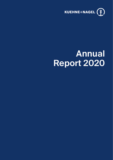 Thumbnail Kühne + Nagel
 Annual Report 2020