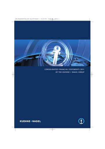 Thumbnail Kühne + Nagel
 Financial Statement 2011