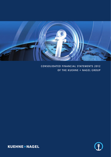 Thumbnail Kühne + Nagel
 Financial Statement 2012