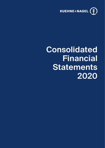 Thumbnail Kühne + Nagel
 Financial Statement 2020