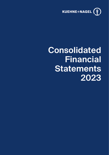 Thumbnail Kühne + Nagel
 Financial Statement 2023