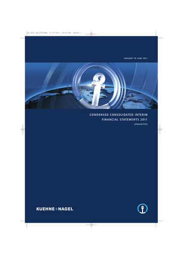 Thumbnail Kühne + Nagel
 Half-year Report 2011-h1