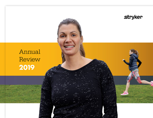Thumbnail Stryker Corporation Annual Report 2019