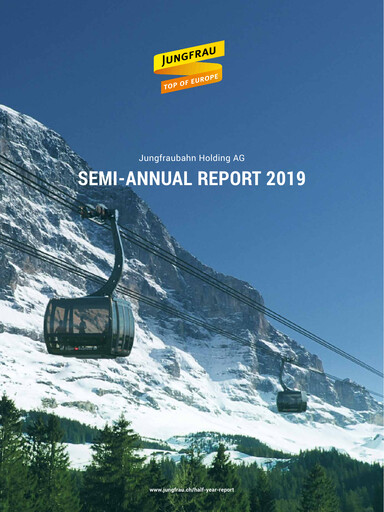 Thumbnail Jungfraubahn Holding AG Half-year Report 2019-h1