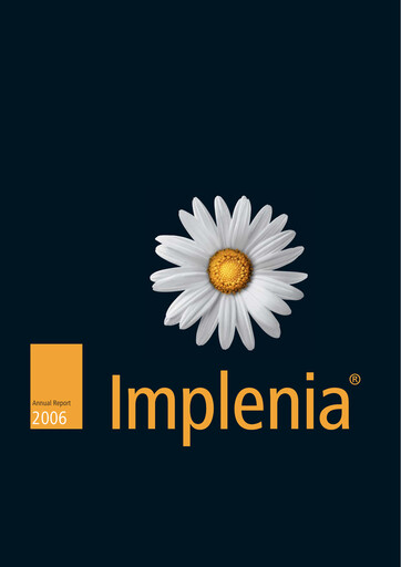Thumbnail Implenia AG Annual Report 2006