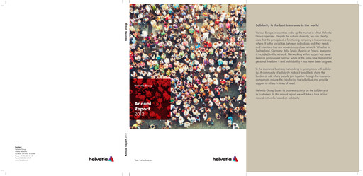 Thumbnail Helvetia Holding Annual Report 2012
