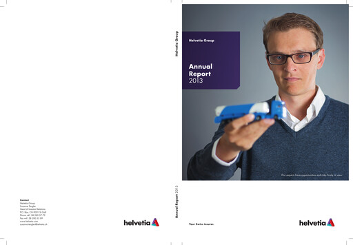 Thumbnail Helvetia Holding Annual Report 2013