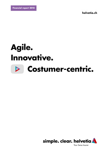 Vorschaubild Helvetia Holding Finanzbericht 2018
