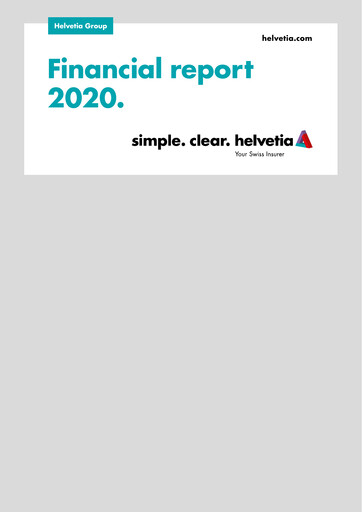 Vorschaubild Helvetia Holding Finanzbericht 2020