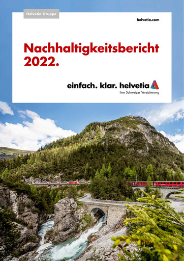 Vorschaubild Helvetia Holding Nachhaltigkeitsbericht 2022