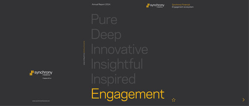 Thumbnail Synchrony Financial Annual Report 2014