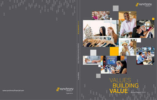 Thumbnail Synchrony Financial Annual Report 2015