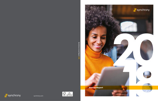 Thumbnail Synchrony Financial Annual Report 2018