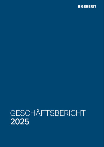 Thumbnail Geberit Annual Report 2025