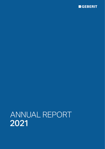 Thumbnail Geberit Annual Report 2021