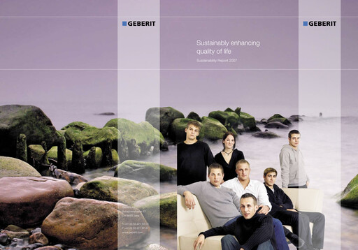 Thumbnail Geberit Sustainability Report 2007