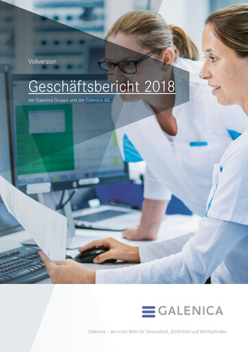 Thumbnail Galenica Annual Report 2018